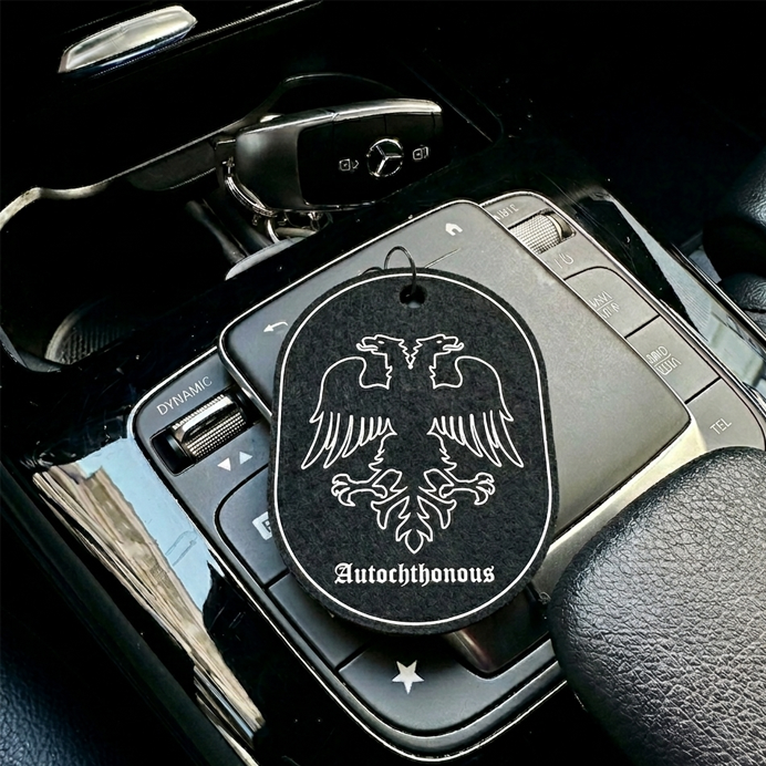 Aromatizues makinash "Autochtonous" – Set me 2 copë me dizajn shqiptar.